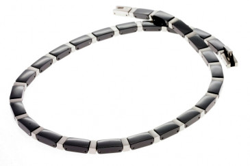 Collier titane et céramique