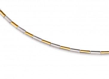collier maille serpent