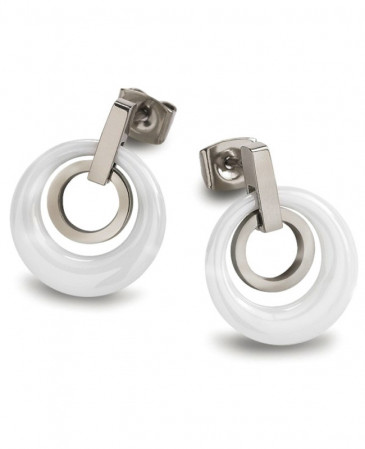 Boucles d'oreilles céramique
