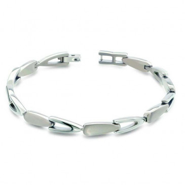 Bracelet alterné mat & brillant