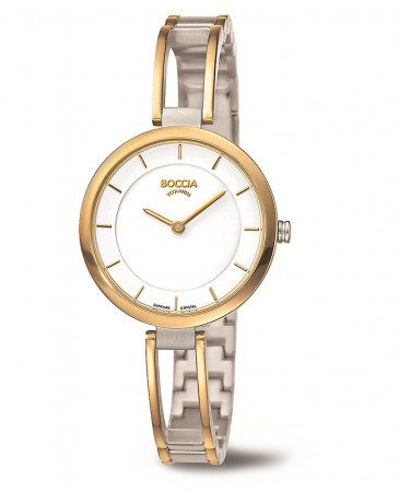 Bracelet montre dame Titane doré