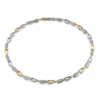 Collier femme tricolore