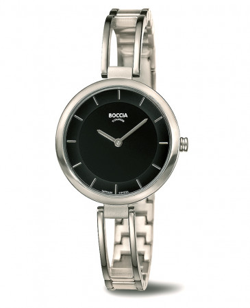 Bracelet montre Titane cadran noir