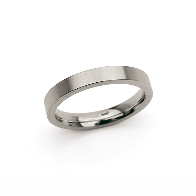 Bague en pur titane Boccia Titanium collection d anneaux bagues