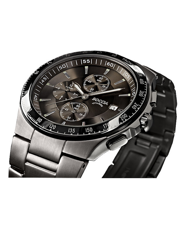 Montre chrono les nouveaux chrono Boccia Titanium