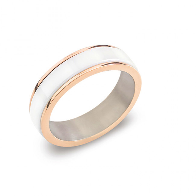 Bague en céramique blanche clearance