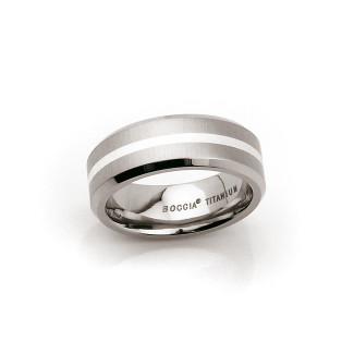 Bague Titane et Argent