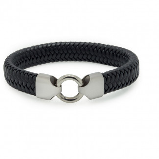 Bracelet Cuir tressé homme