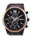 Chrono homme titane plaqué Or rose