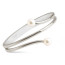 Bracelet jonc ouvrant double tour